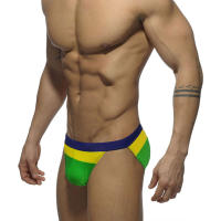 Bikini De Baño Para Hombre Sexy Briefs Estrecho Y Elástico Traje De Natación Deportivo De Playa Marca Surf Verano Push-up Swimwear - details 9