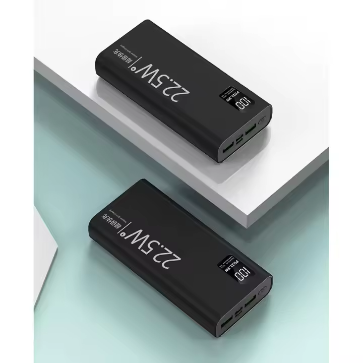Cargador portátil 30000 mAh Power Bank Batería externa  Dual USB Carga rápida Alta capacidad con pantalla digital Powerbank - 1