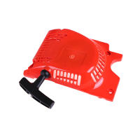 Empuñadura Roja De Arranque Para Motosierra Chinesa 4500 5200 5800 45 52cc 58cc Parte De Arranque De Coche Material Plástico - details 3