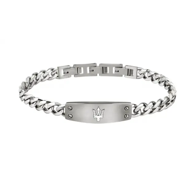 Pulsera MASERATI Tridente Plateado JM320AST04 - 1
