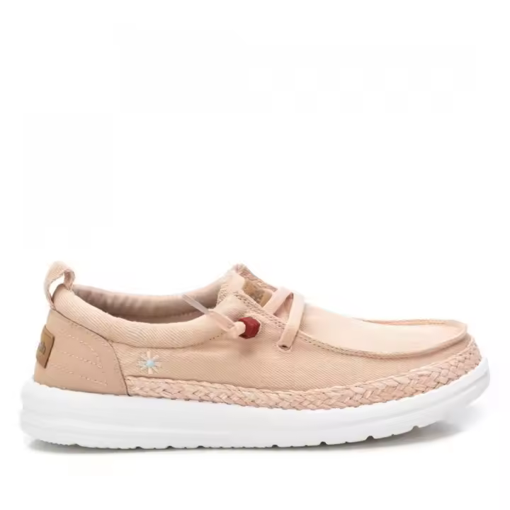 REFRESH 172467 NUDE Zapatillas de lona mujer 35236 25V ZAPATO LONA NUDE - 1