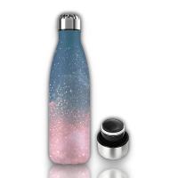 Botella de agua de Acero Inoxidable Azul con Estrellas de 500ml - details 2