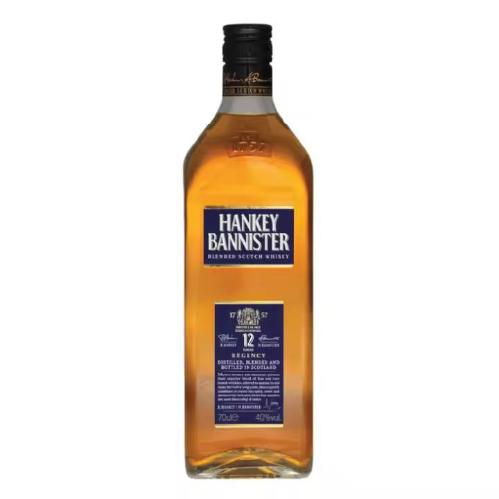 HANKEY BANNISTER BLENDED SCOTCH WHISKY 12 AÑOS 70CL 40% - 1