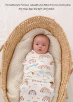 Envoltura De Bebé Insular 1pc Suave Y Cálida Cobija De Cocoon Para Recién Nacidos Manta De Acogida Para Bebés Unisex Tela De Algodón Floral Adecuada Para Todas Las Estaciones - details 1