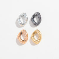 30pcs Cuentas De Cadena Geométricas Doradas 17x22MM Para Creación De Joyas Collares Pulseras Y Gafas Accesorios DIY - details 4