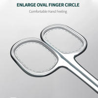 Tijeras De Cutícula Nailpop En Acero Inoxidable Para Eliminar Piel Muerta Herramientas Profesionales De Salón De Uñas Limpiables - details 3