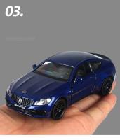 MaKeda1:36 Mercedes Benz C63 AMG Coupe Modelo De Coche De Aleación Simulación Juguete De Metal Pull Back Para Jóvenes De 14 Años O Más - details 5