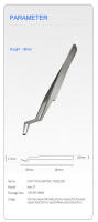 Aguja De Tijeras Aax-17 De Acero Inoxidable Para Reparación De Saltos Plantación De Hierba Resistente a La Corrosión Y Alta Dureza Herramienta Manual Para Reparación De Computadoras Y Teléfonos Móviles - details 7