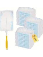 Recambios De Escobas Desechables Electrostáticas Cabezas De Duster Para Electrónica Muebles Blinds Y Ventiladores De Techo Suministros De Limpieza Accesorios - details 7