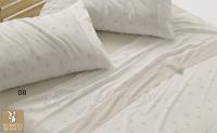 Juego de Sábanas Burrito Blanco Dorvel - 871 con Diseño de Rombos: Elegancia, Confort y Durabilidad para Tu Descanso 50% Algodón. - details 4