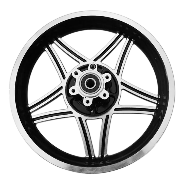 Rueda Delantera De 12 Pulgadas Para Bicicleta Eléctrica Aleación De Discos Compatible Con Neumáticos De 12 1/2x2 1/4 a 12 1/2x3.0 Incluye Hub Y Tubo Interno - 1