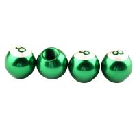4pcs Tapones De Válvula De Neumático Para Coche Motocicleta Bicicleta Aleación De Aluminio Forma De Bola Cubierta De Polvo Tamaño 17x17x8mm - details 12