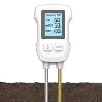 Medidor De Tierra Digital 3 En 1 PH/Moistura/Temperatura Sensor Metálico Resistente Al Calor Monitor De Humedad Para Plantas De Flores Jardinería - details 0