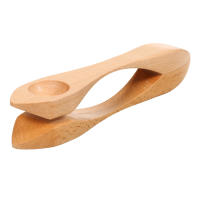 Cuchara Musical De Madera Instrumento De Percusión Folclórica Tradicional Regalo Para Adultos Y Niños Tamaño 212*45*40mm - details 0
