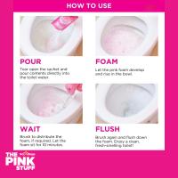 Stardrops The Pink Stuff Baño Espuma Limpiadora WC 9x100g para Inodoros (9 sobres x 100g) – Polvo activo limpiador espumoso para inodoros Pink Stuff The Miracle Foaming Toilet Cleaner - details 3