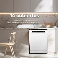 Lavavajillas EVVO D5, 14 Cubiertos, 8 Programas, Clase Energética B, Blanco, Ancho 600 mm - details 1