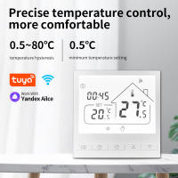 Termostato Inteligente WiFi Tuya Para Calefacción De Suelo Y Boilers De Agua Y Gas Control Por APP Y Voz Compatible Con Alexa Y Google - details 0