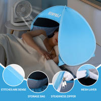 Carpa Portátil Para Camping Y Uso Interior Y Exterior Fácil De Plegar Protección Contra El Sol Y La Lluvia Con Luz Para Dormir En La Cama - details 2
