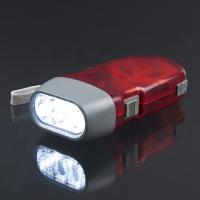 Linterna Mini LED De Autogeneración Con Manivela Dinamotriz En 3 Colores (Amarillo Rojo Azul) Para Camping Y Uso Doméstico Luz Portátil Para Exteriores - details 4
