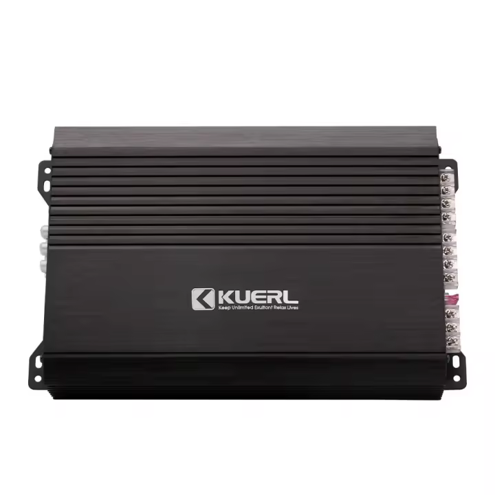 Amplificador De Potencia Para Coche 4-Way Bridgeable DC 12V RMS 4*45W Material De Aluminio Modificación De Audio Para Subwoofer - 1