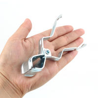 Herramientas Multifuncionales BOPORO Clip de Metal para Papel y Tejido Gancho para Colgar en Camping Accesorios para Tienda de Campaña - details 2