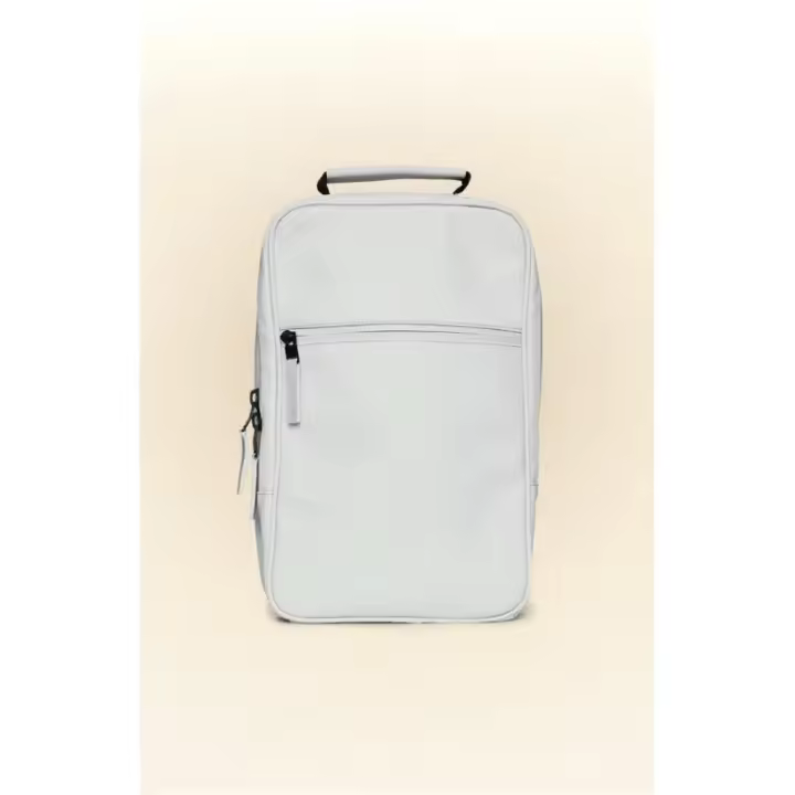 Mochila Rains Book Backpack - Ash, Impermeable y Minimalista - 1