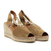Alpargatas de mujer VIGUERA 2143 SANDALIA ELASTICOS CUÑA YIUTE WHISKY - details 0