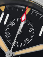 Reloj De Cuarzo Militado ML1868KF VK67 Movimiento De Cronógrafo Vidrio De Zafiro Luminoso 100m Impermeable 39mm Retro - details 24