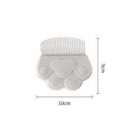 Peine Para Gatos Y Perros Con Cerdas Eliminador De Pelo Y Nudos Abiertos Tela De Mascota Muñeco De Peluche Para Pelo Largo Peine Con Aguja Dedicado - details 3