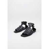 Krack Harmony SAIMAA Sandalias Planas Mujer Negro - details 0