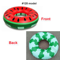 Rooxin Watermelon Pool Floats for Adult Kids Inflatable Circle Swimming Ring Floating Seat Summer Beach Party Pool Toys - details 2