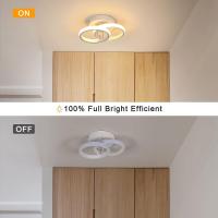 Techo LED Lámpara Decorativa Moderna Luz Brillante Forma Regulable 220V Ahorro de Energía dormitorio Salón pasillo - details 3