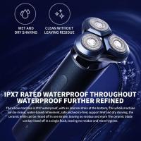 Afeitadora Eléctrica Portátil XIAOMI MIJIA S700 Cabeza Flexível IPX7 Impermeável Afeitado Y Rostro Trimmer De Barba Corte 30 Días - details 9