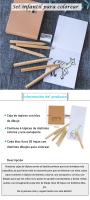 Pack de 12 a 42 unidades de Set infantil para colorear, Set con bloc de dibujo con animales para colorar, 6 lápices de colores y sacapuntas, Regalos para niños, Detalles comunión, Recuerdo boda bautizo, Regalantes.com - details 0