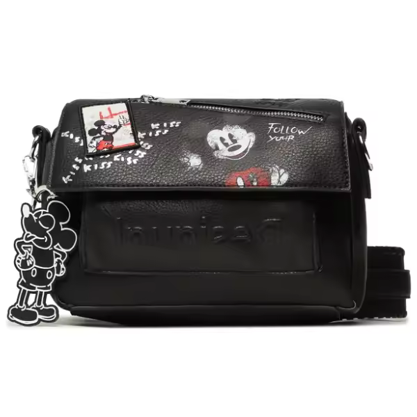 DESIGUAL - Bolso Bandolera Mujer Mickey Rock Phuket Mini - 1