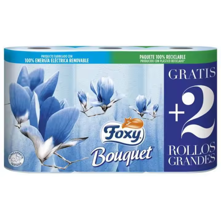 Bouquet Papel Higiénico Color & Perfume 3 Capas 6 Rollos - 1