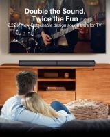 Ultimea Tapio VII 2.1 Barra de sonido con cable para dispositivos de TV 190 W 2.1 Barra de sonido con subwoofer, 6 modos de ecualización, Bluetooth 5.0, negro - details 3
