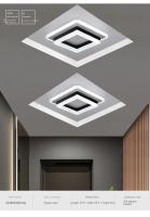Luces De Techo LED Minimalistas Modernas Para Pasillo Sala De Estar Iluminación Nórdica Luces De Balcón Spot De Canal Incluye Bombillas Fuente De Alimentación AC - details 8