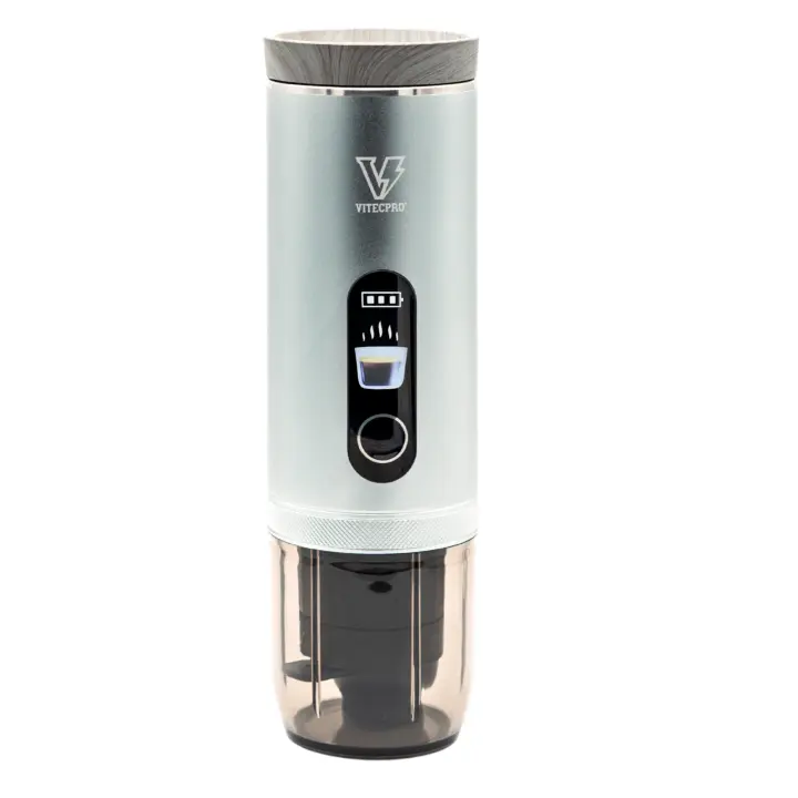 Vitecpro® Cafetera Portátil, Portable Coffee Maker, Cafetera Portátil Espresso, Portable Espresso Maker, Cafetera De Viaje, Cafetera Cápsulas - 1