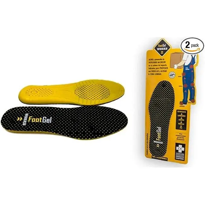 PLANTILLAS DE GEL TALLA 43/47 FOOTGEL - 1