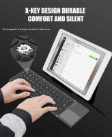 Teclado Inalámbrico Mini Con Touchpad B033 BT Portátil Para Windows Android IOS iPad Teléfono Plegable Magnético Triplo Ergonómico Multifuncional - details 6