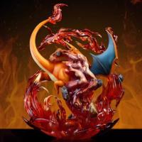 Figura De Acción Anime Pok É Mon Dragón Negro De Fuego 20cm Modelo Estatua Decorativa Para Museo Mágico In-Stock Para Jóvenes De 14 Años Y Más - details 3