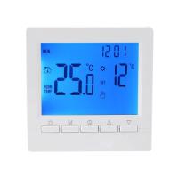 Termostato De Pared Programable Semanal LCD Para Calefacción De Agua 3A Pantalla LED Blanco/Azul 85x85mm Control De Temperatura Doméstico - details 3
