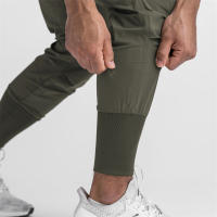 Nuevos Pantalones De Correr Para Hombre Fitness Streetwear Outdoor Quick-Drying Elasticidad Moda Pantalones De Sudoración - details 18
