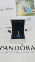 Pandora Charm de Colgante en Plata de Ley Tortuga marina de cristal de Murano 798939C01，Incluye Caja Original - details 2