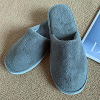 Pantuflas Desechables Para Hombres Y Mujeres Pantuflas De Casa Para Invitados De Hotel Cierre De Té Piso De Goma Cómodo Y Duradero Para Uso Doméstico Y Viajes - details 1