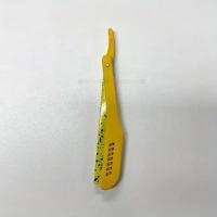 Cuchilla De Afeitar Clásica Para Hombres Plegable Con Patrón De Malla Herramienta De Afeitar Manual Faja De Barba Cortadora De Línea Recta - details 9