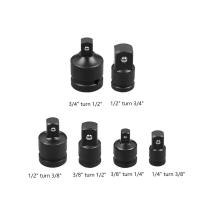 Convertidor De Llave De Impacto Airea 1pc Juntas De Destornillador Con Adaptador De Acero Cromo Mólybdeno 1/4 3/8 1/2 3/4 Para Herramientas De Sockets - details 0