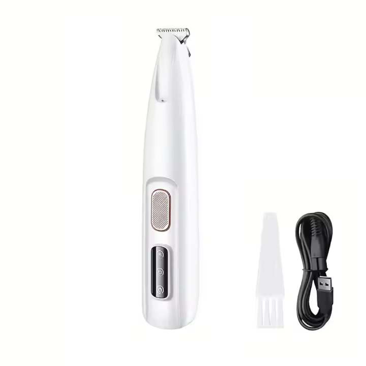 Tijeras eléctricas profesionales para el cuidado de mascotas con alimentación por USB/Batería, recortan suavemente y silenciosamente el pelo de tu mascota - 1