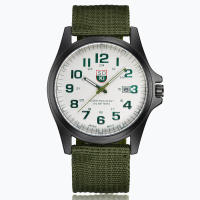 Reloj De Pulsera Deportivo Para Hombre Simple Y Elegante Con Calendario Cuarzo Material De Correa De Nylon Resistente Al Agua - details 7